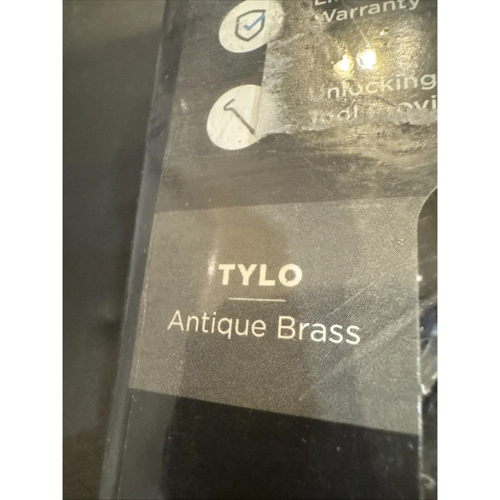 Kwikset Bed And Bath Tylo Antique Brass ‎ 300t 5 Cp V1 Door Knob